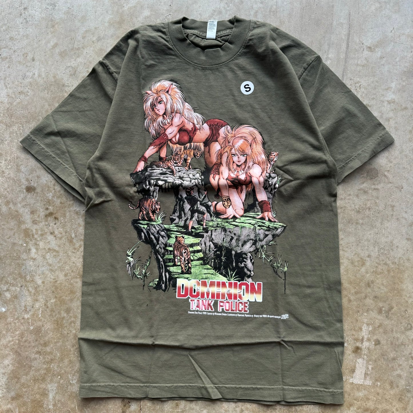 Single sided shirts multiple