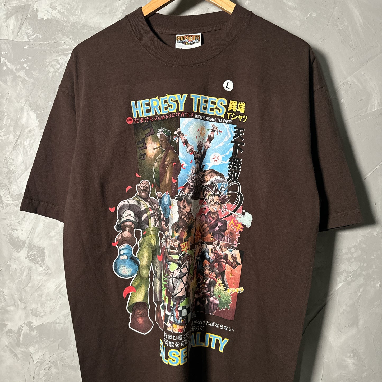 Single sided shirt large