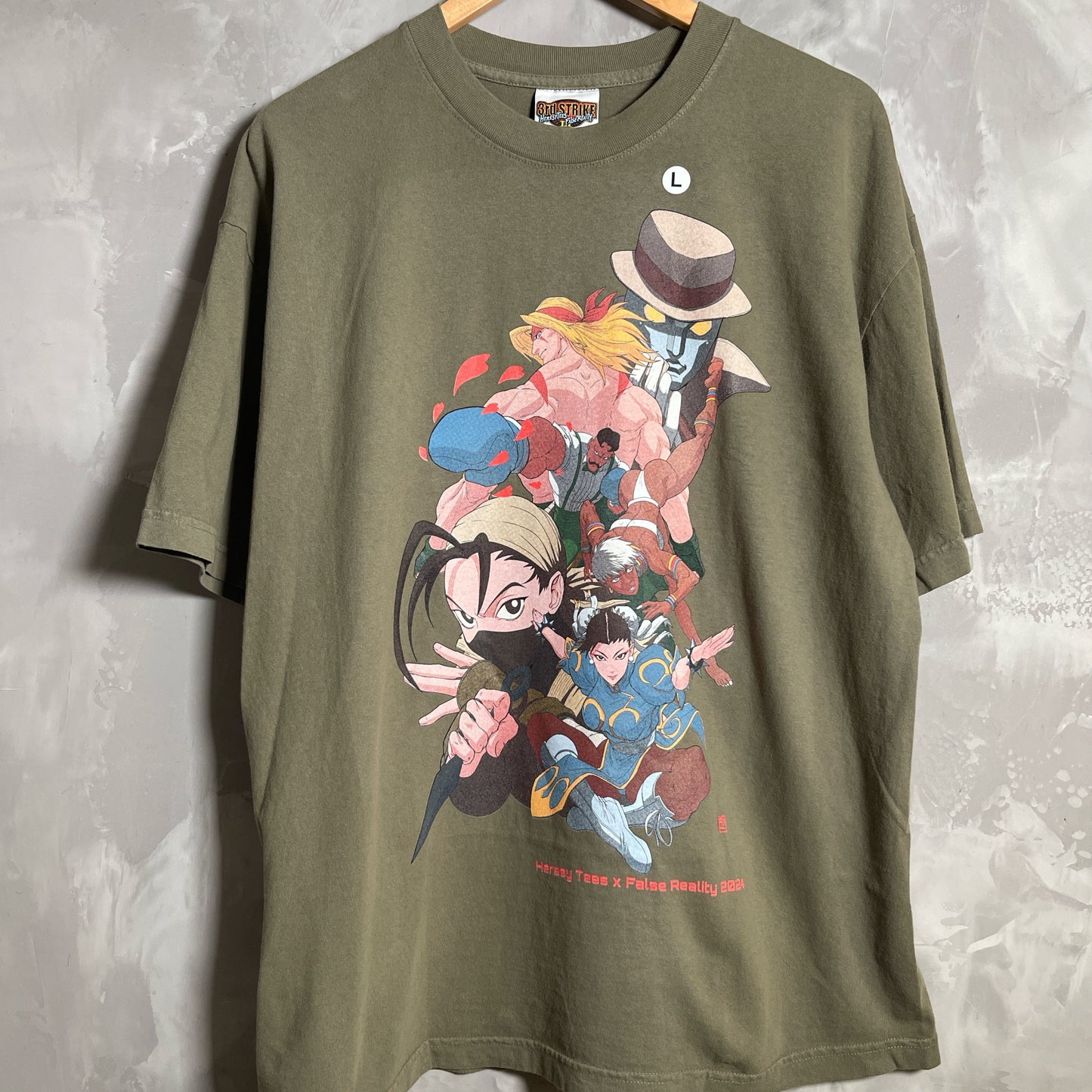 Single sided shirt large