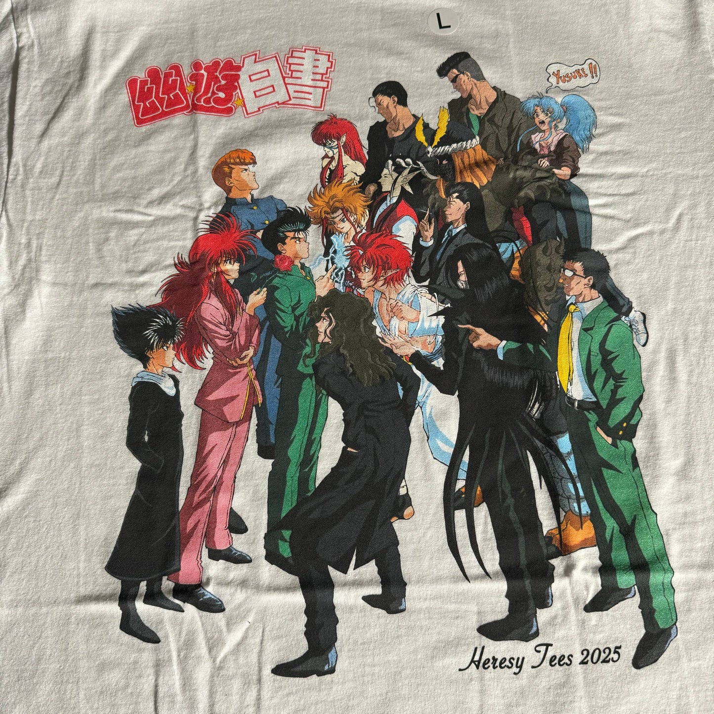 Single sided shirt large