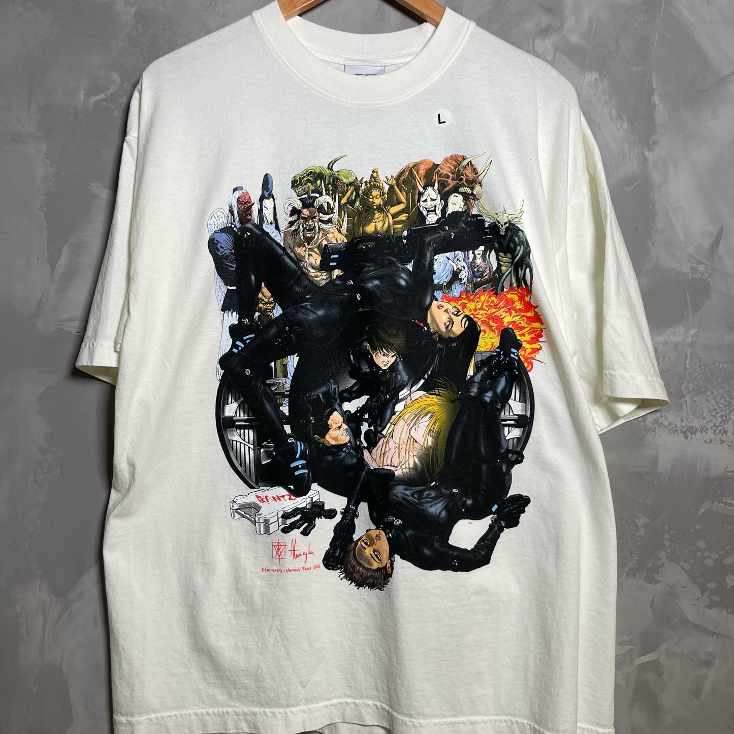Single sided shirt large