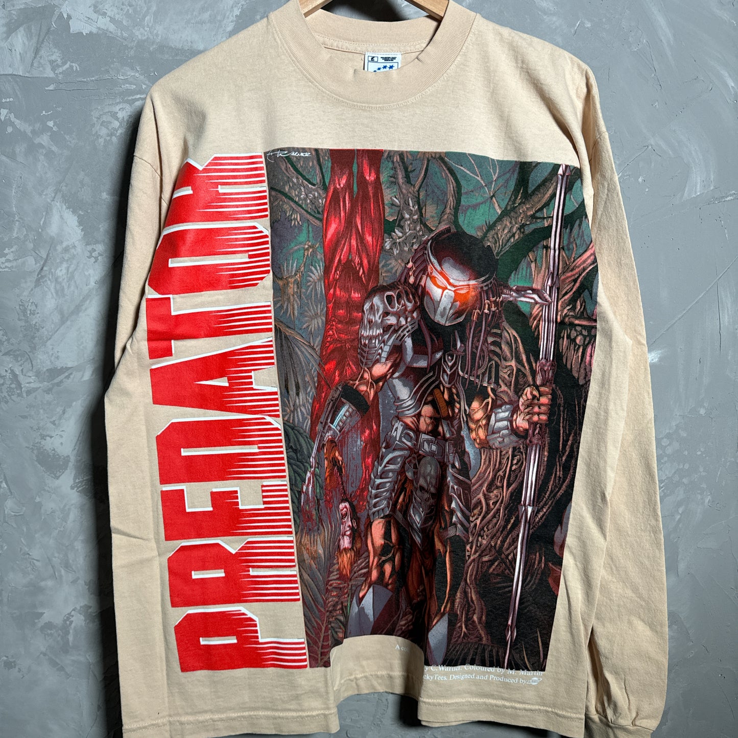 Single sided longsleeve shirt large
