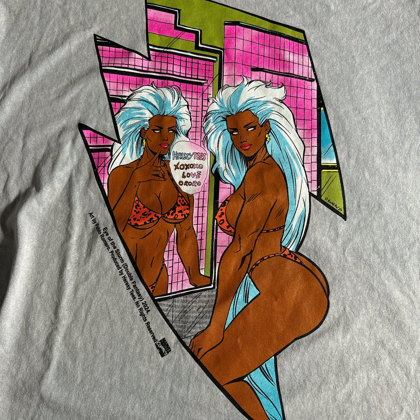 Single sided shirt large
