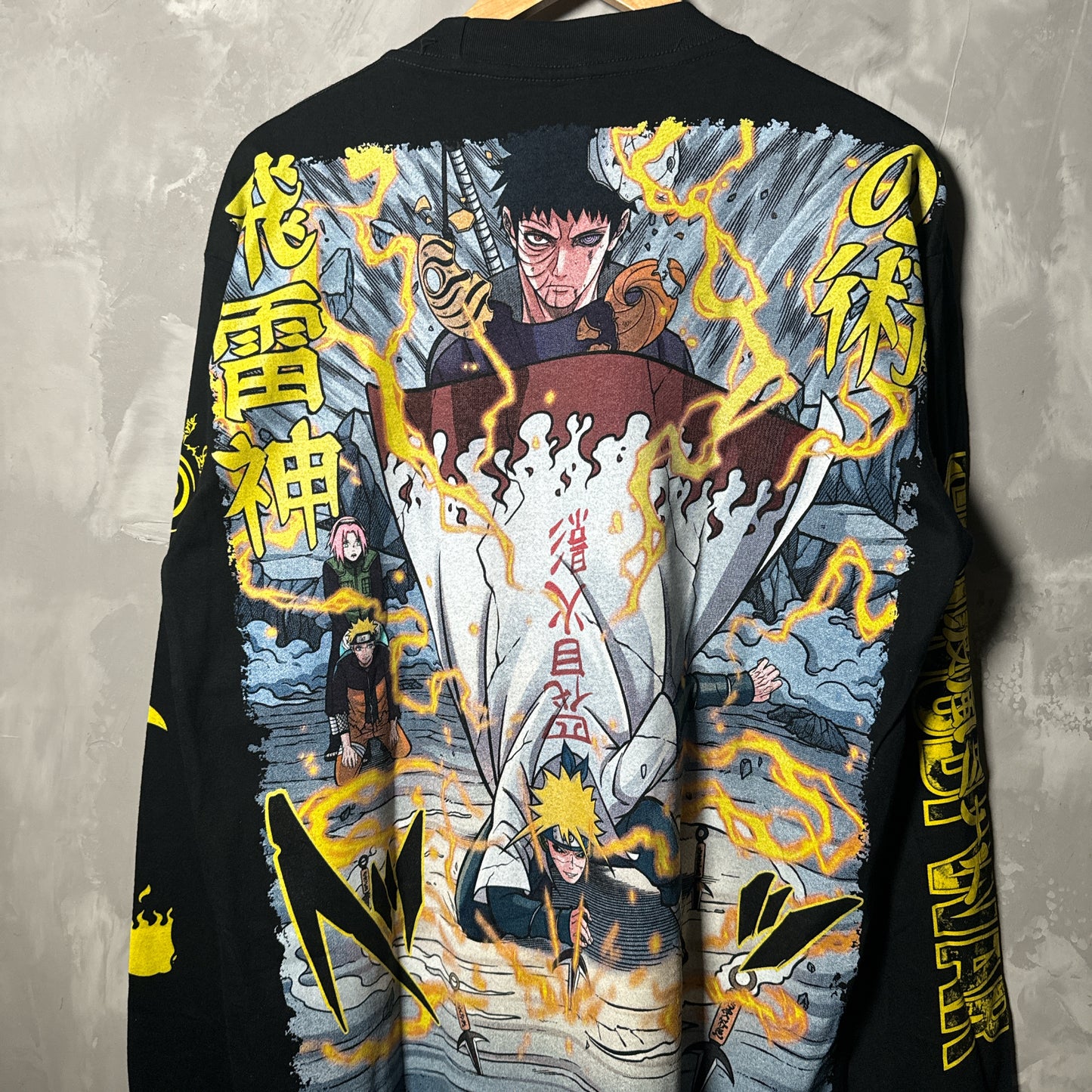 Double sided longsleeve shirt large