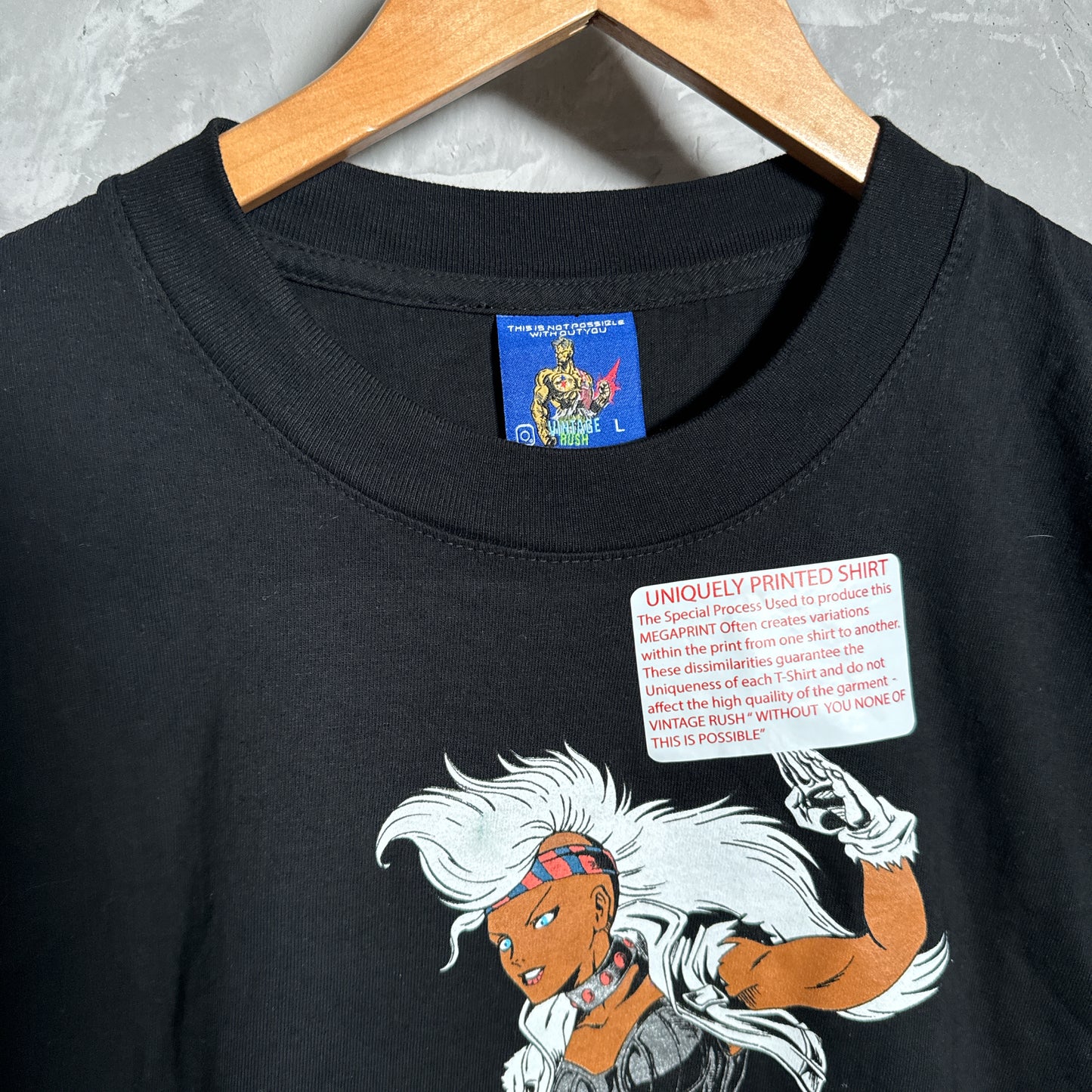 Single sided shirt large