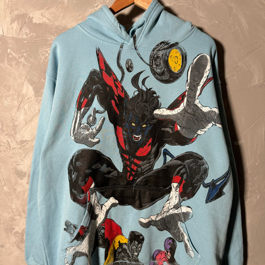 Double sided hoodie large