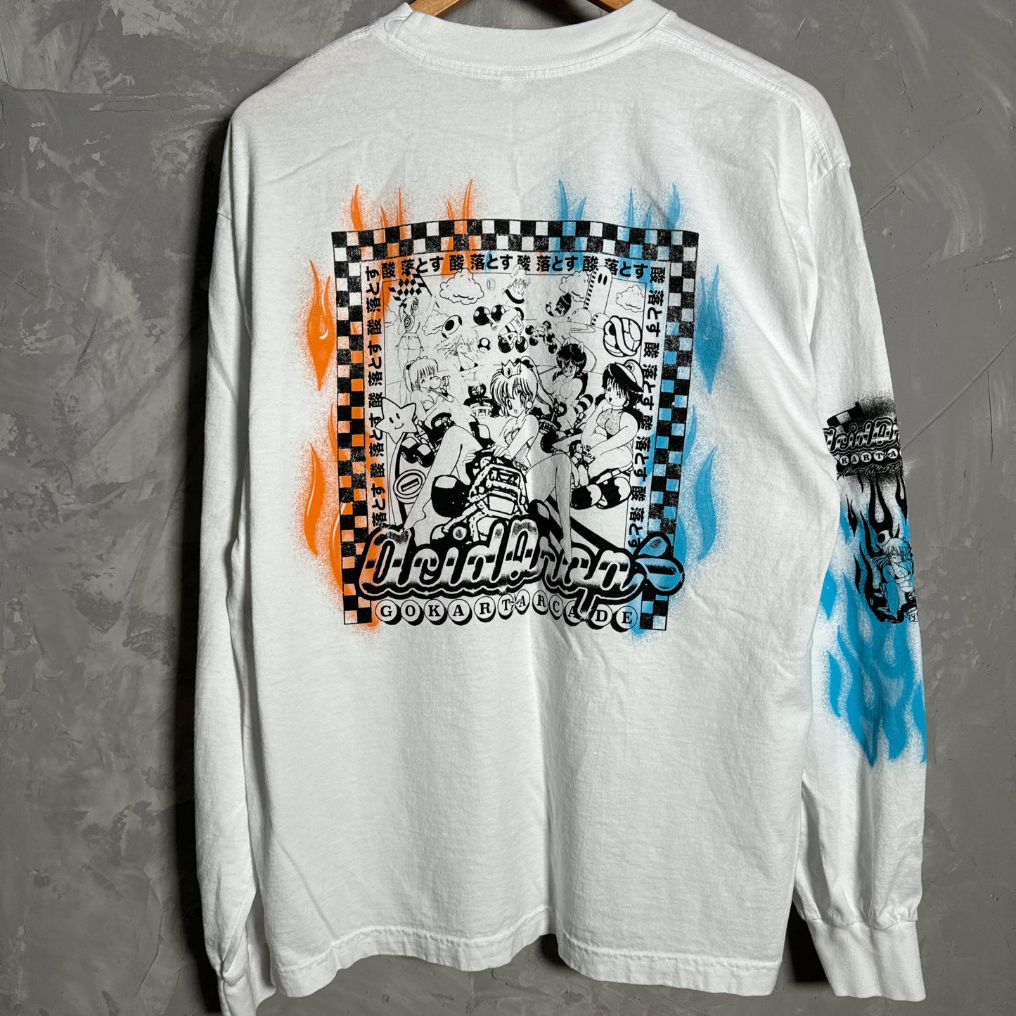 Double sided long sleeve large
