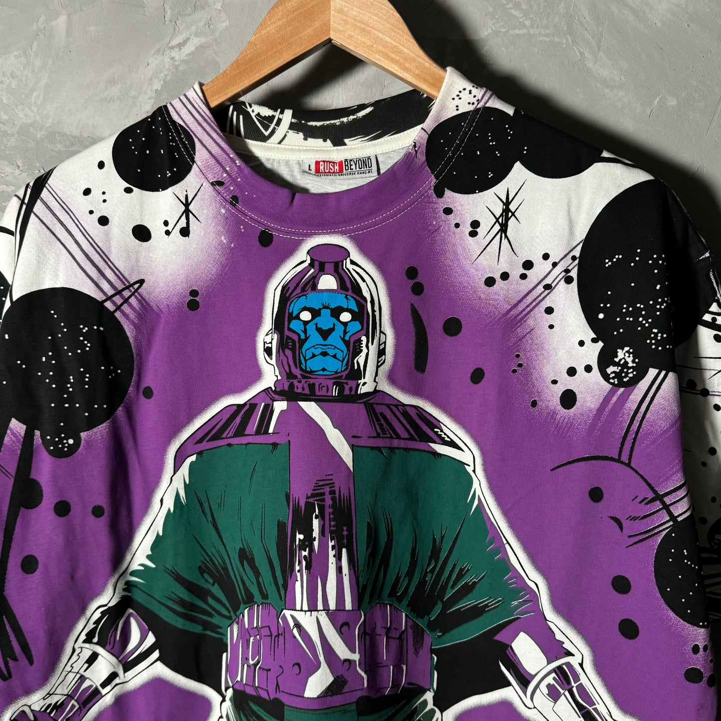 All over print shirt large