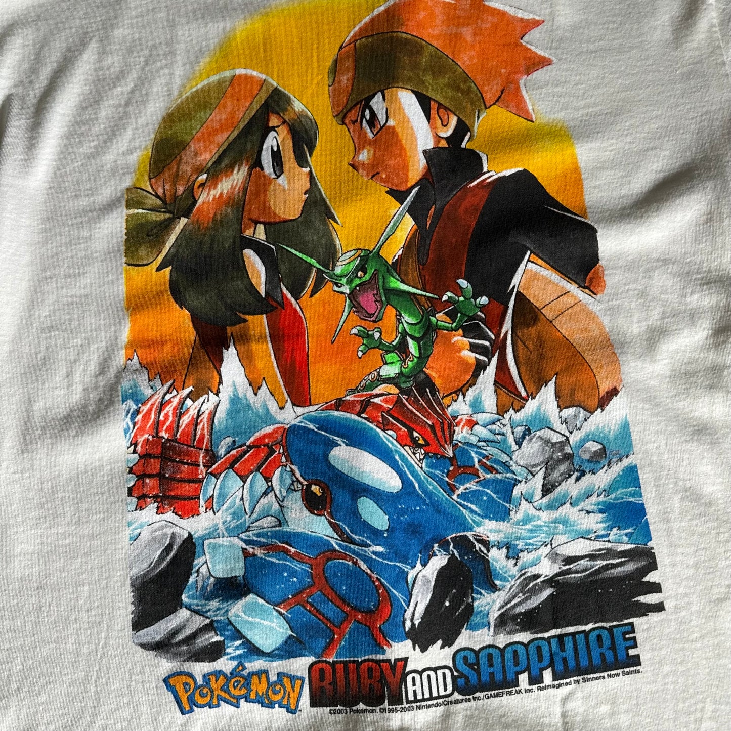 Single sided shirt large