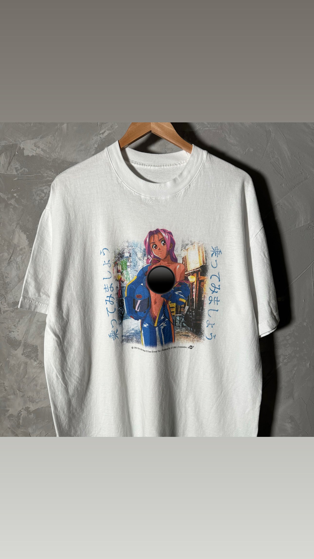 Single sided shirt large