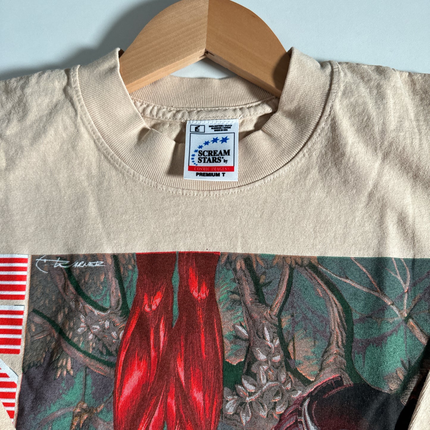 Single sided longsleeve shirt large