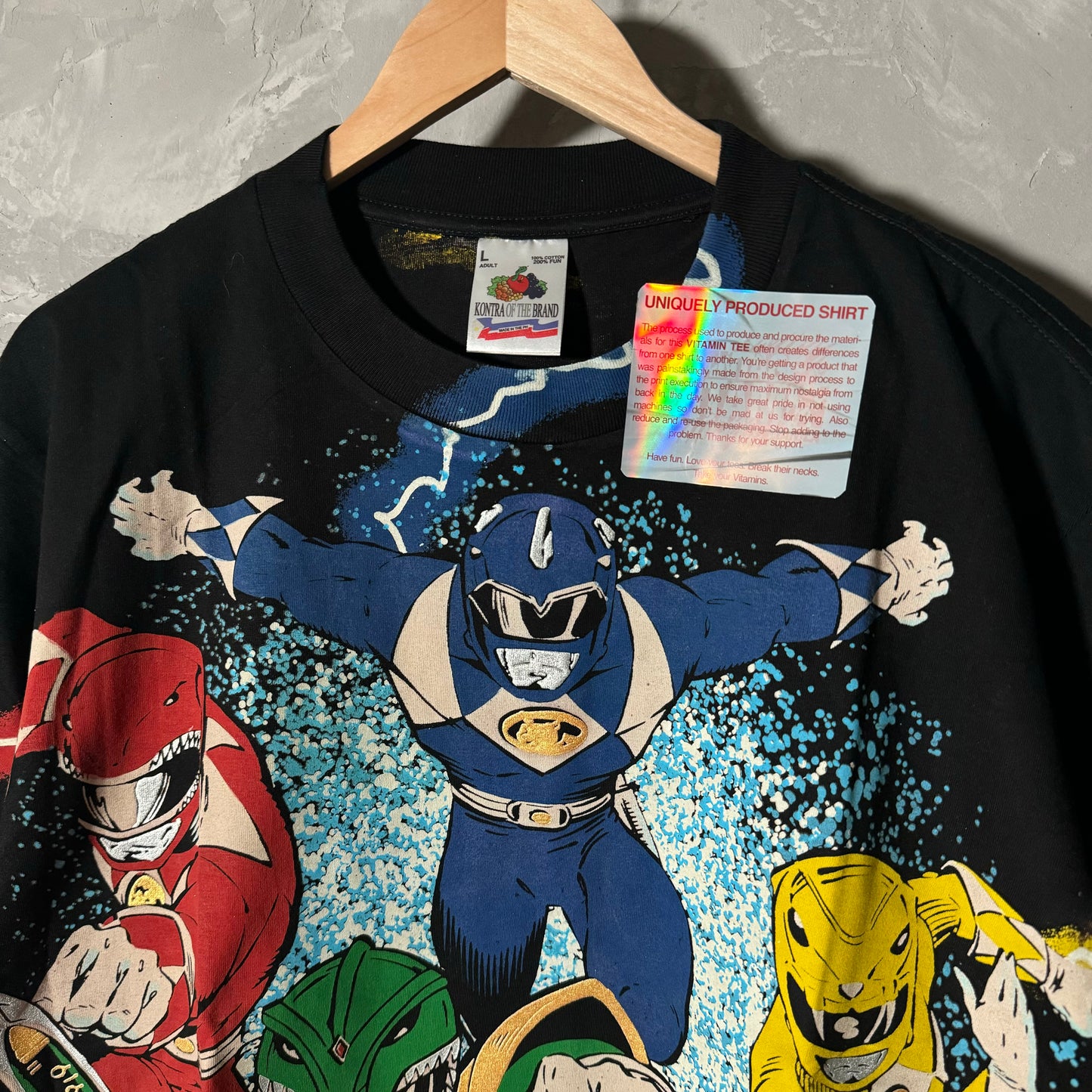 All over print shirt large