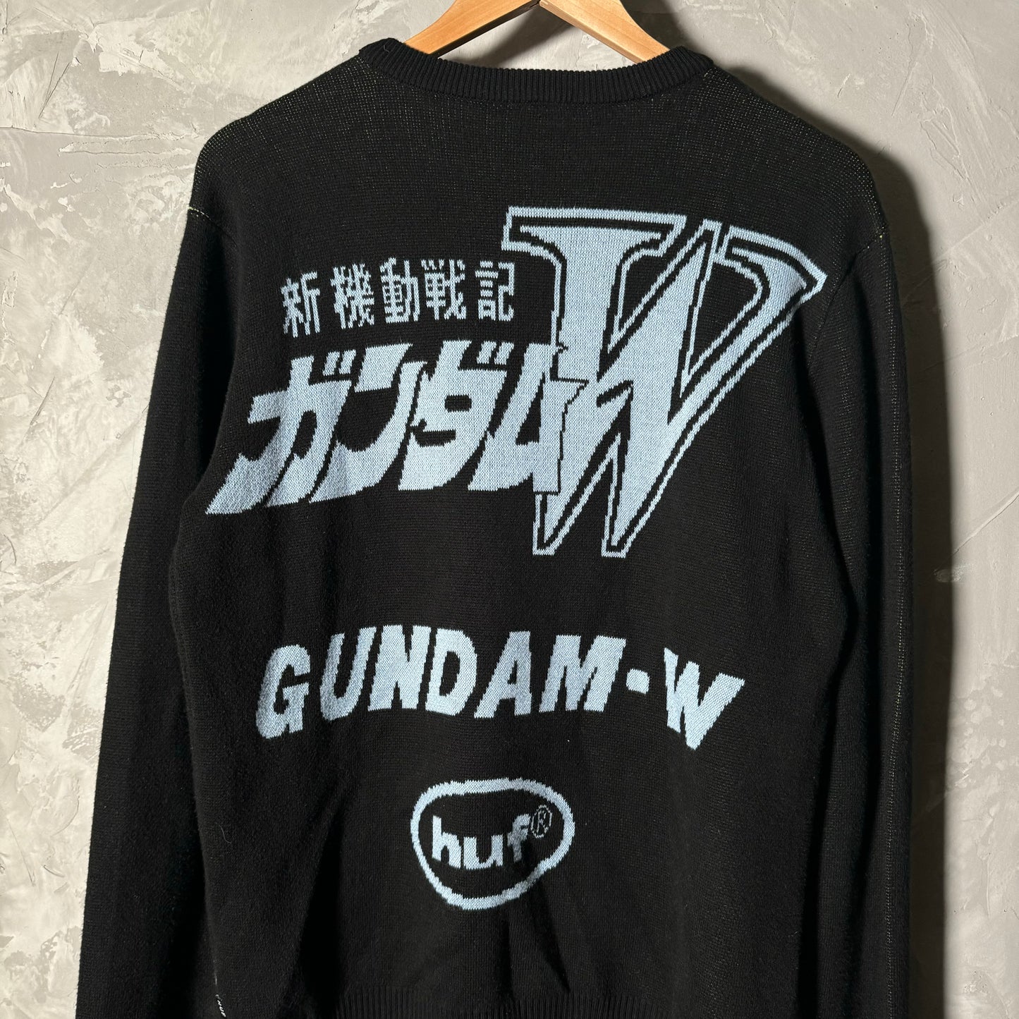 Double sided knitwear crew small