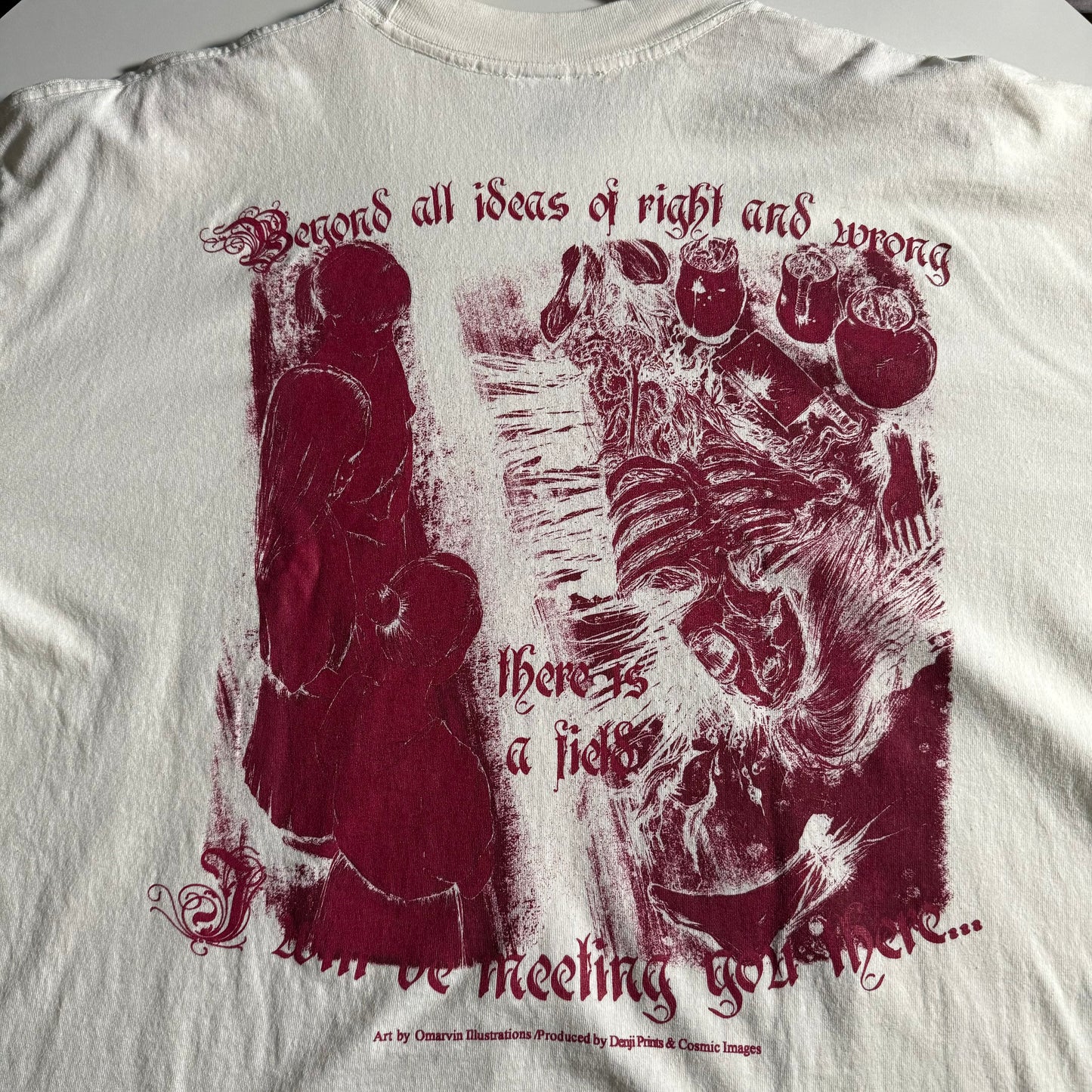 Double sided long sleeve shirt X-large