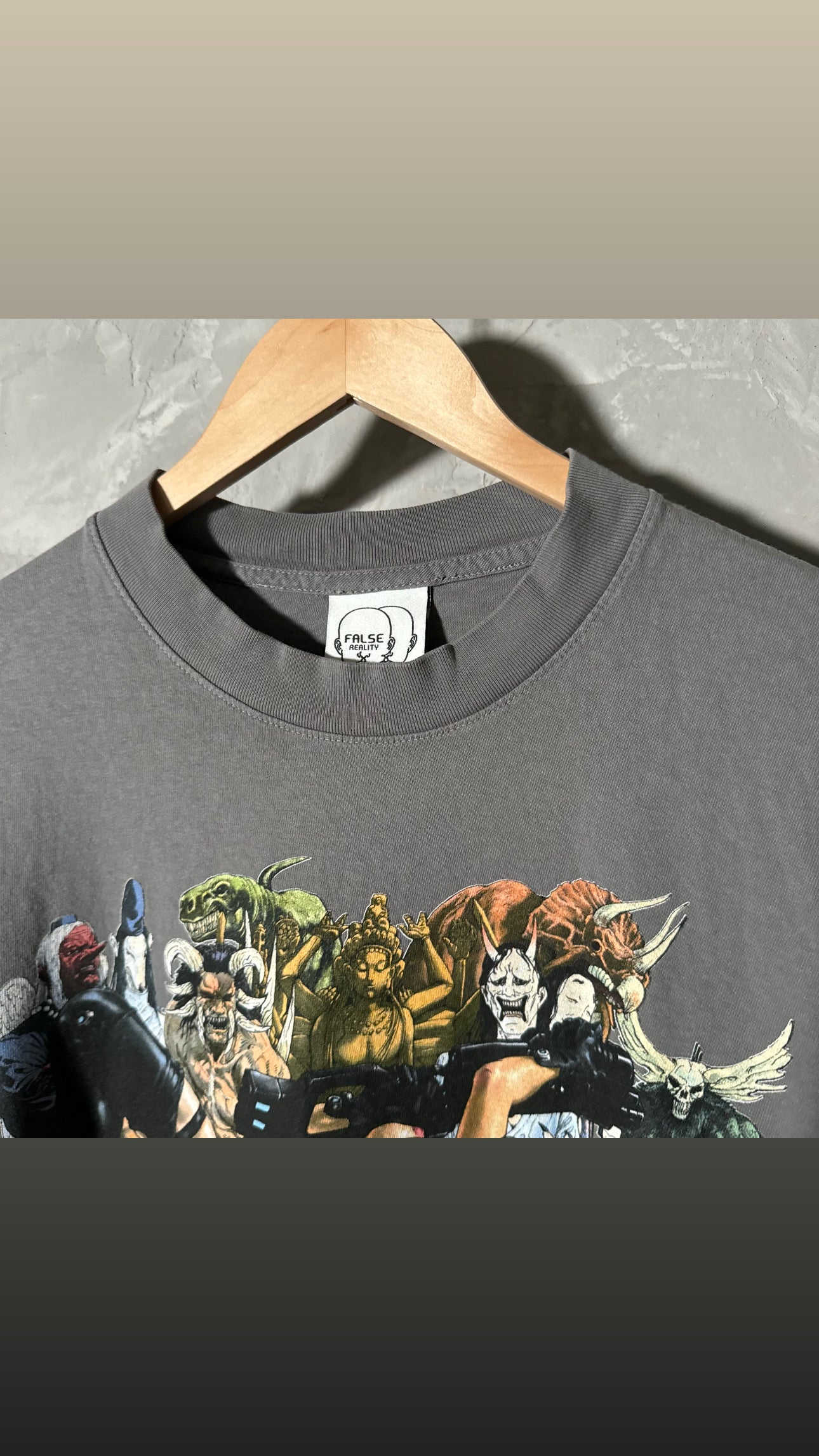 Single sided shirt large