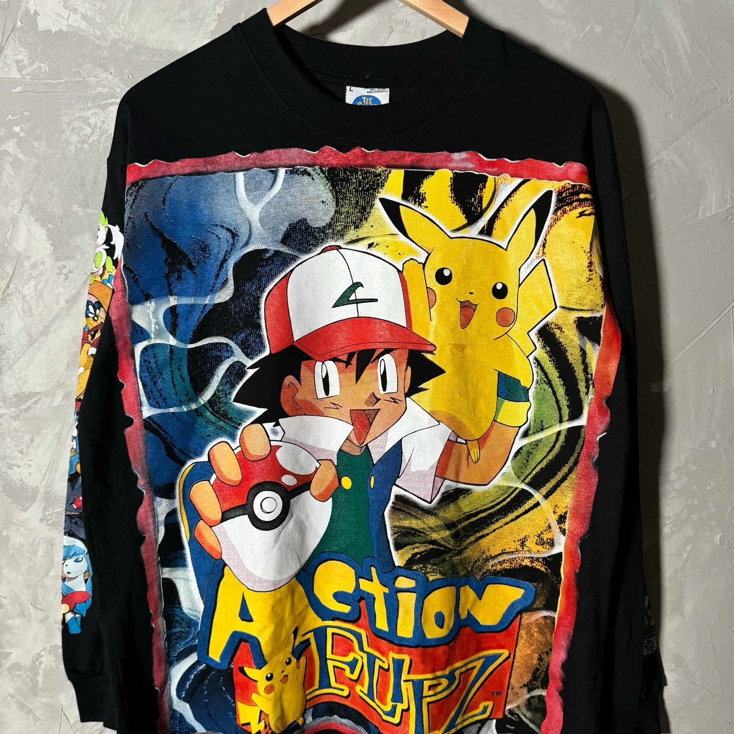 Double sided longsleeve shirt large