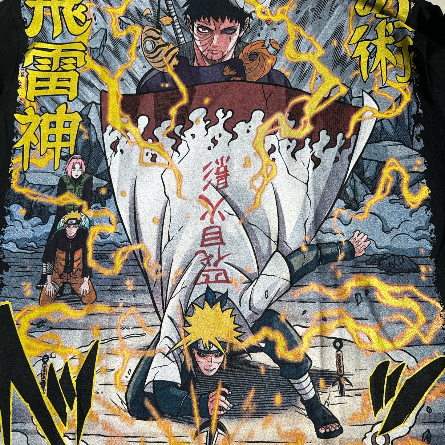 Double sided longsleeve shirt large