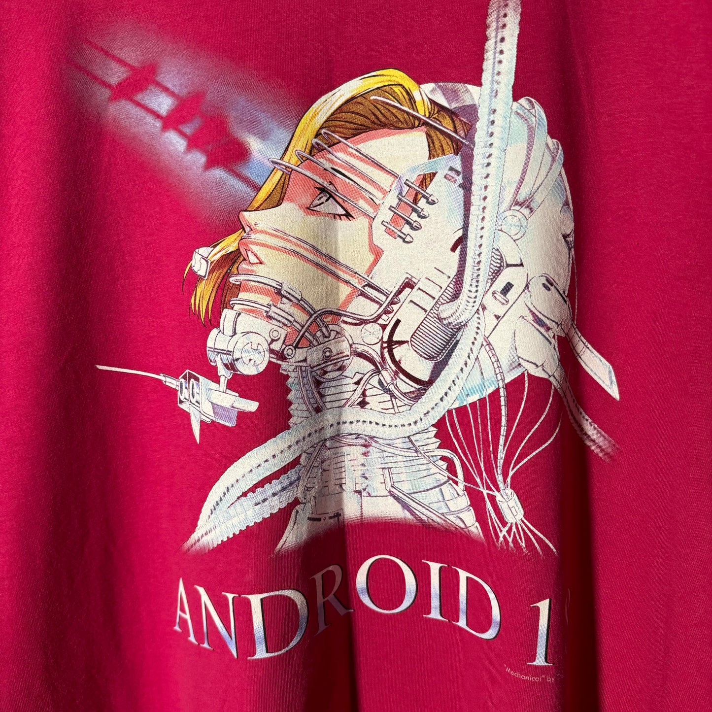 Single sided 1/1 vintage blank shirt X-Large