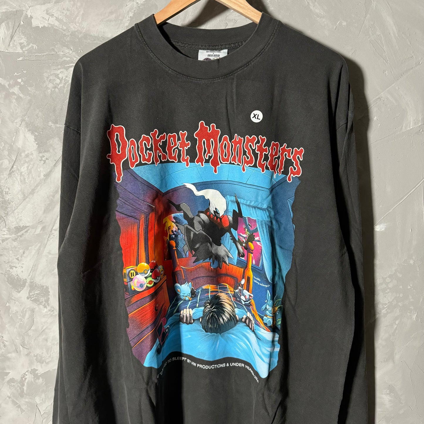 Single sided long sleeve X-large