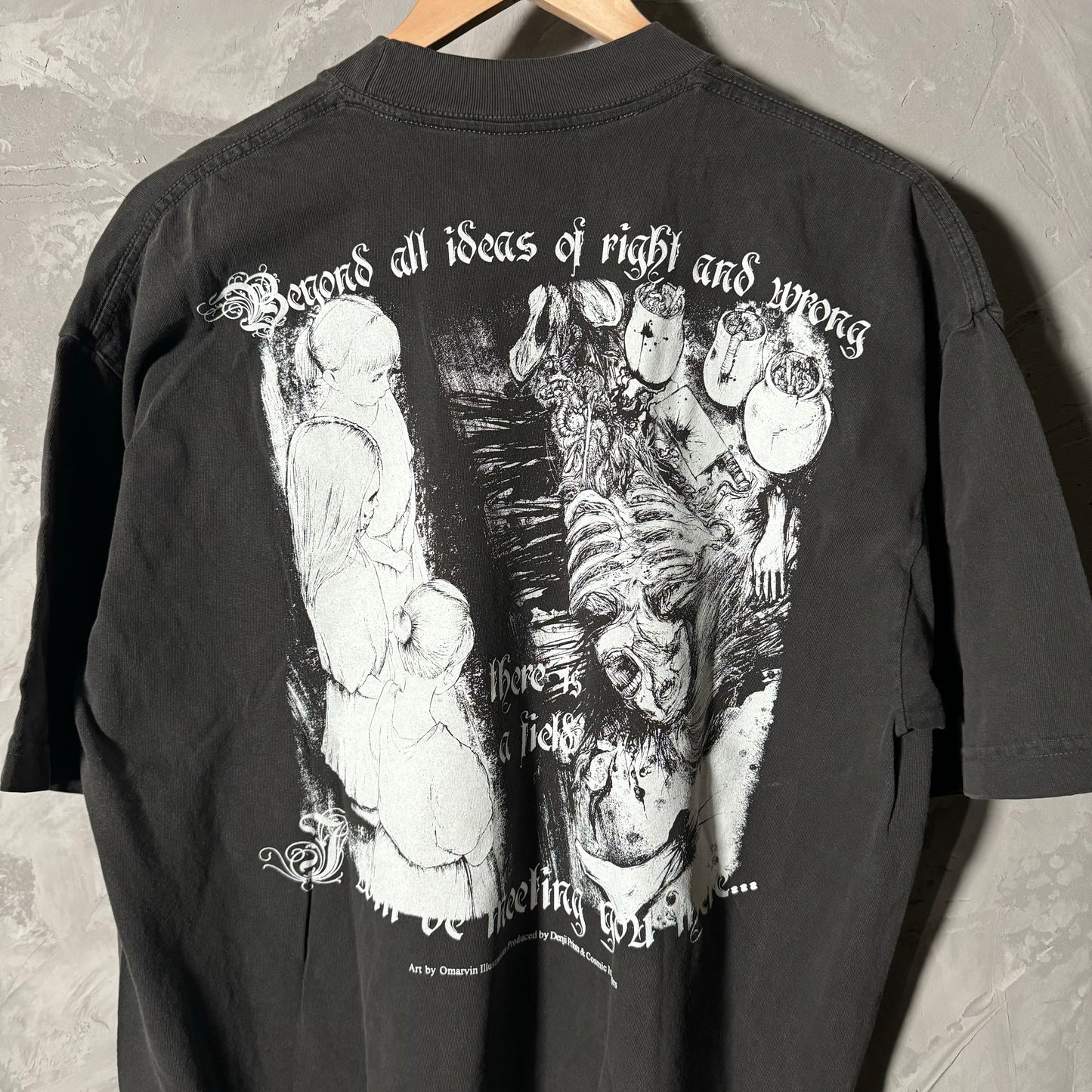 Double sided shirt large