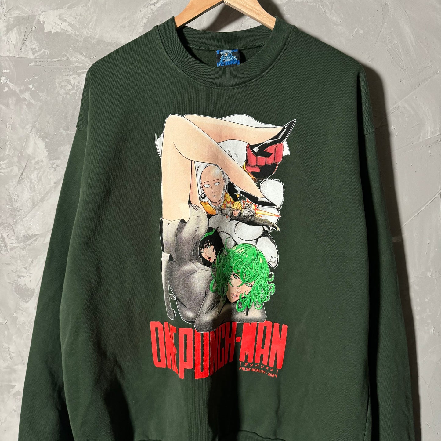 Single sided crewneck X-large