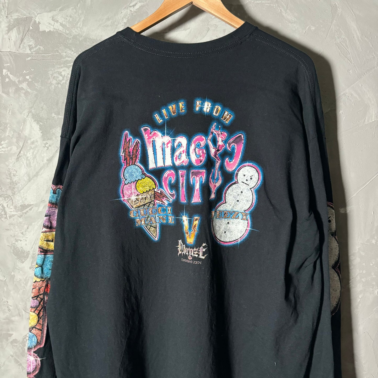 Double sided longsleeve shirt 2xlarge