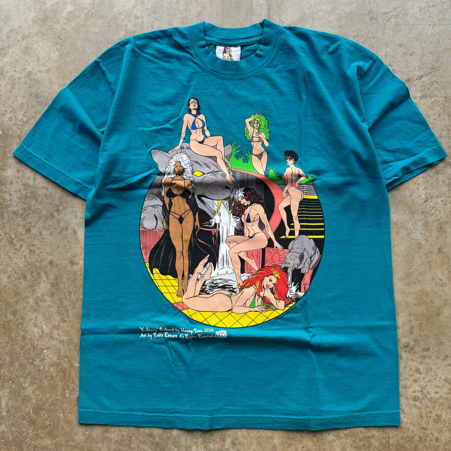 Single sided shirts multiple