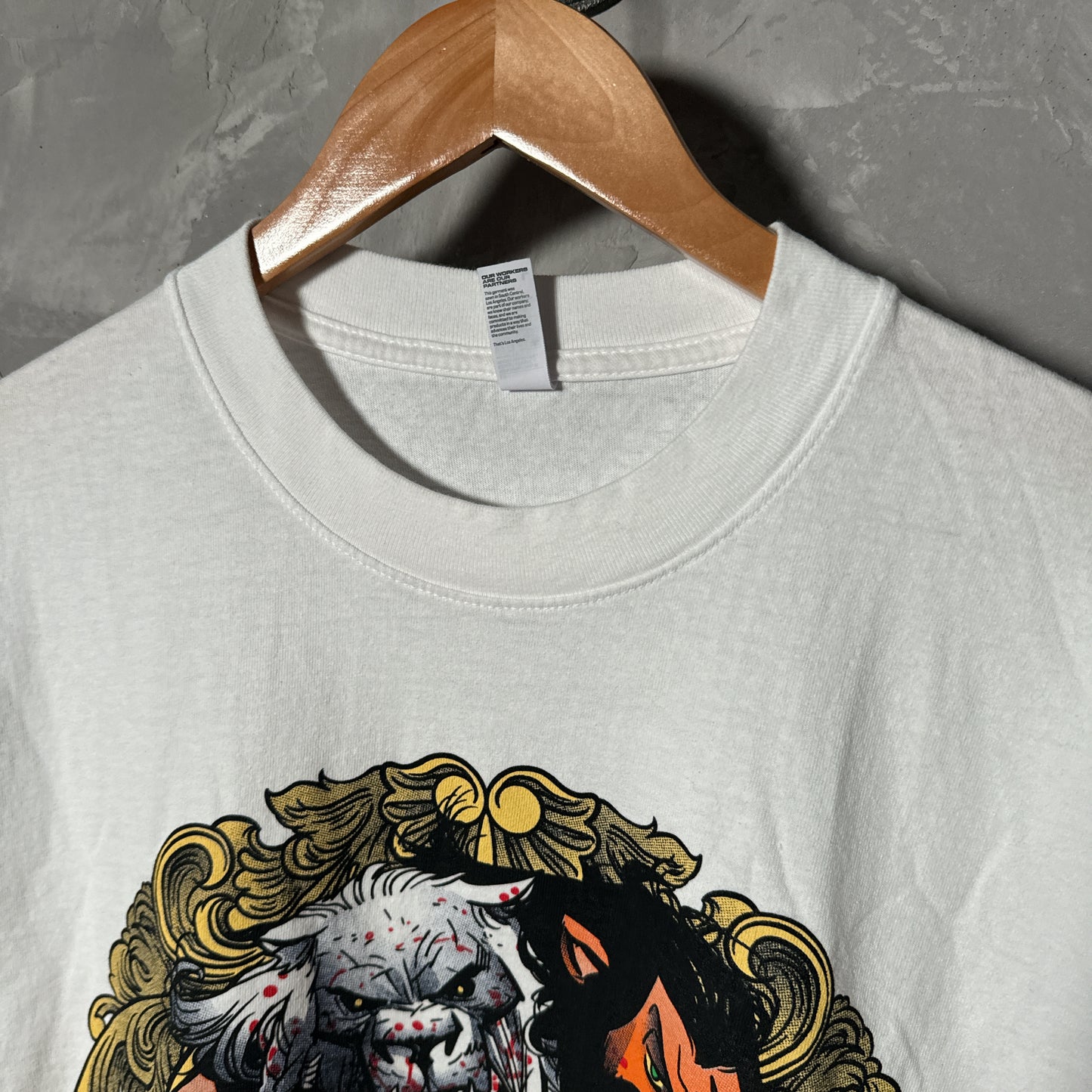 Single sided shirt large